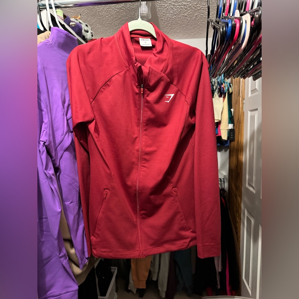 Red Gym Shark Jacket